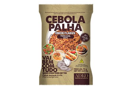 Fabricante de cebola palha: conheça o sabor original com a ADKO